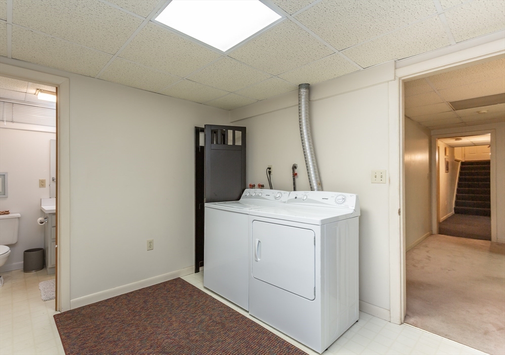 127 Howland Road Fairhaven, MA 02719 - Photo 30 of 42 a view of storage and utility room with closet