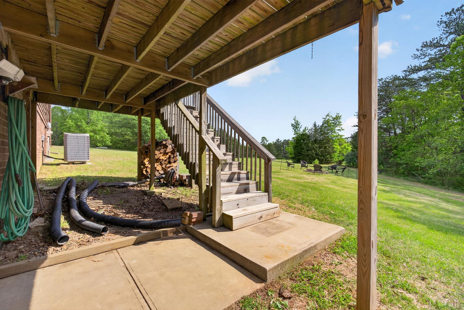 1002 Homeplace Road Rustburg, VA 24588 - Photo 34 of 48 a view of a couches in patio with a yard