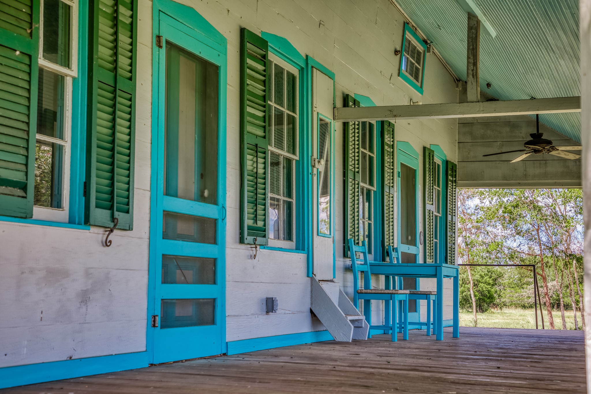 3420 Rohde Road Round Top, TX 78954 - Photo 16 of 28 a view of an entryway with a garden