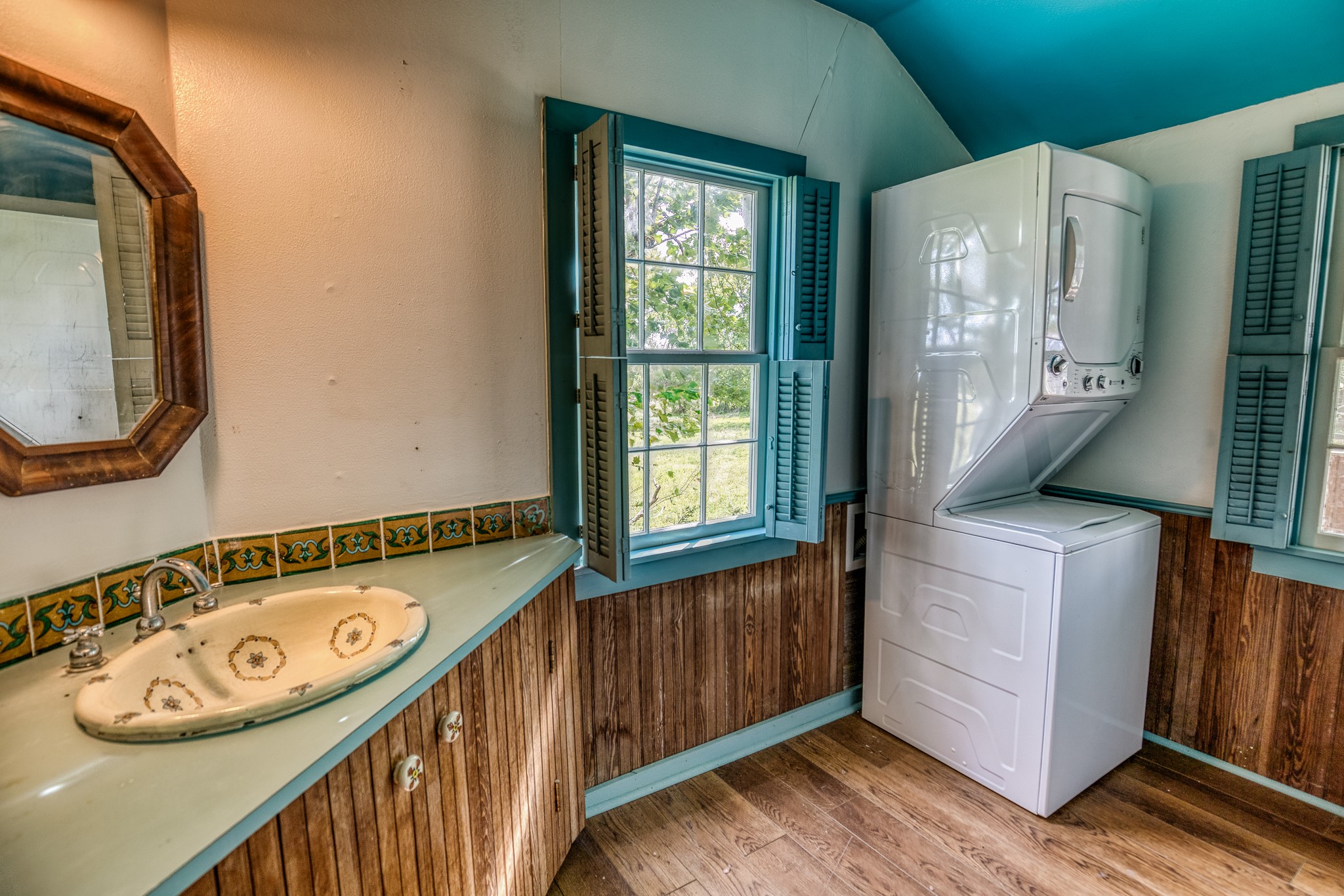 3420 Rohde Road Round Top, TX 78954 - Photo 24 of 28 a view of a door and wooden floor