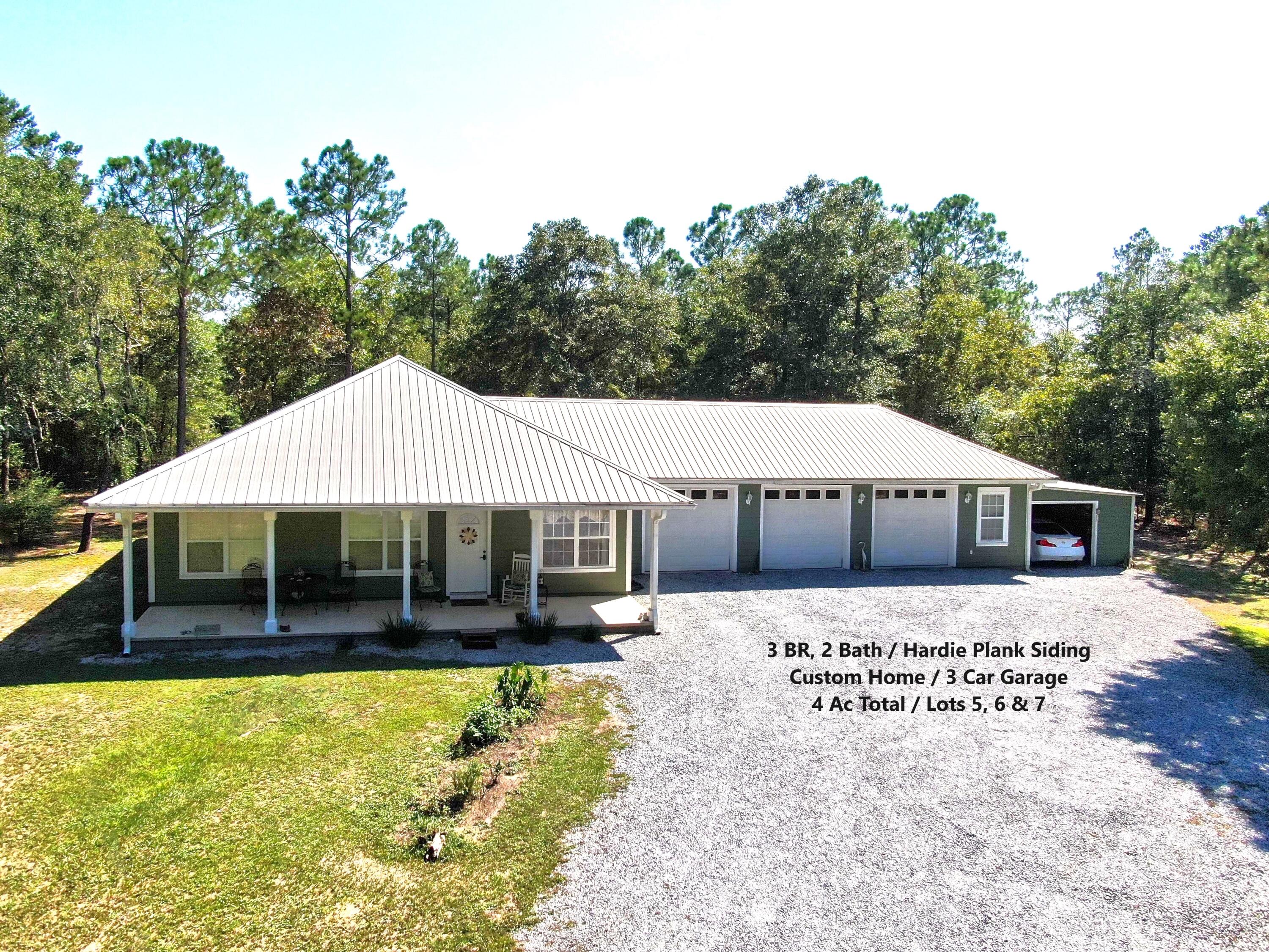85 Huckaba Road DeFuniak Springs, FL 32435 - Photo 1 of 51 House