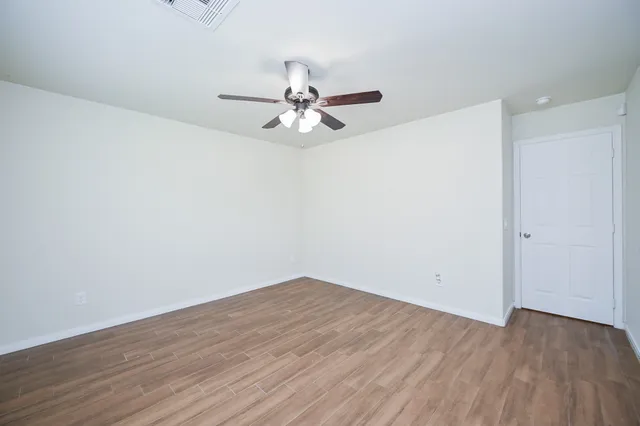 wooden floor in an empty room