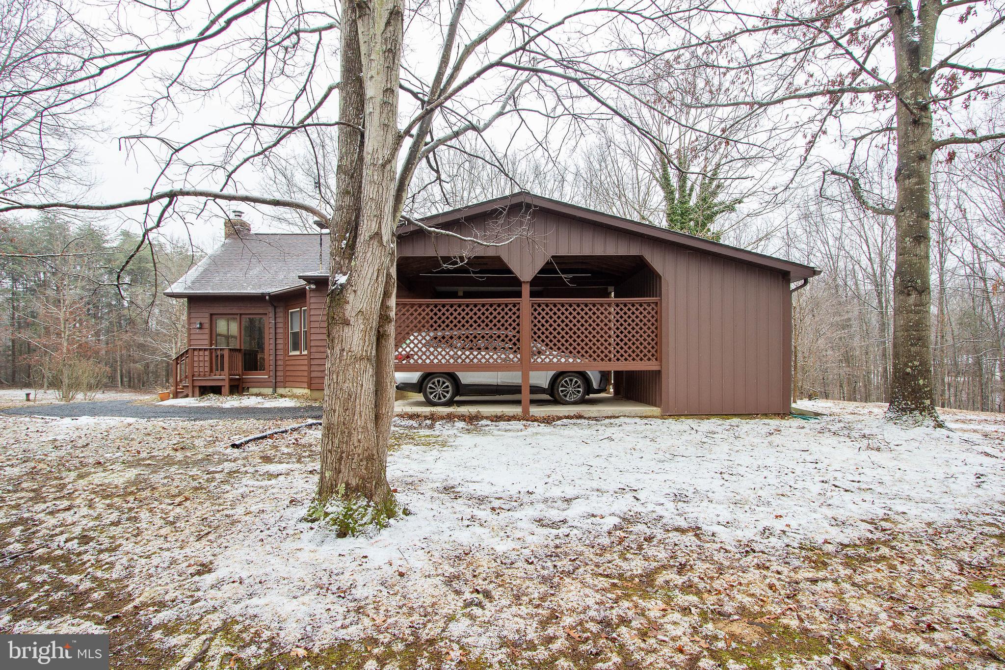1419 Cauthorn Mill Road Middletown, VA 22645 - Photo 38 of 42 CUSTOM CARPORT AND LONG DRIVEWAY, AMPLE PARKING