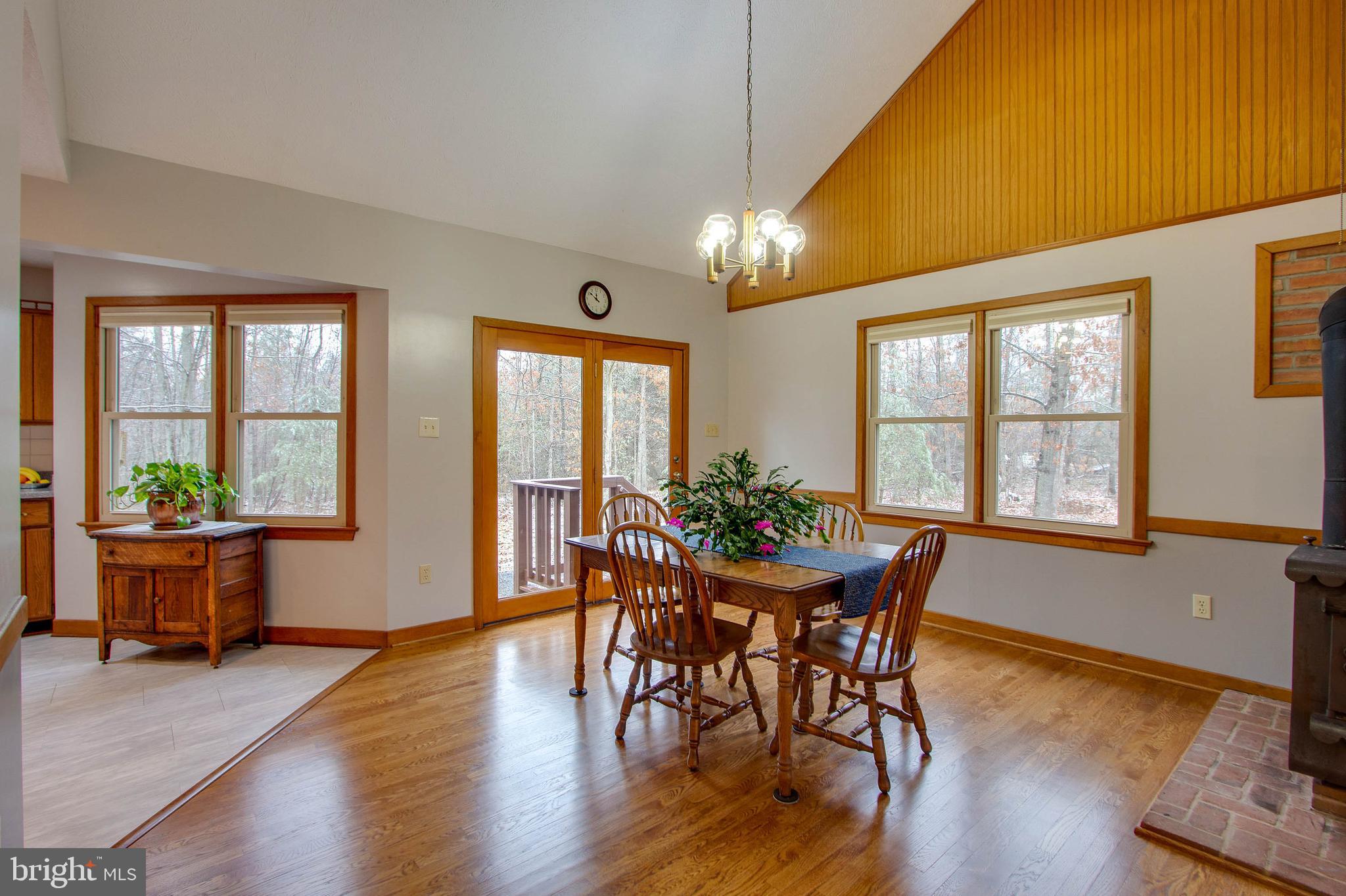DINING ROOM  W/CATHEDRAL CEILINGS