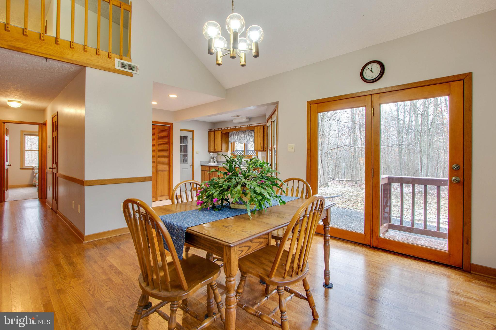 1419 Cauthorn Mill Road Middletown, VA 22645 - Photo 10 of 42 VIEW OF DINING AREA INTO KITCHEN