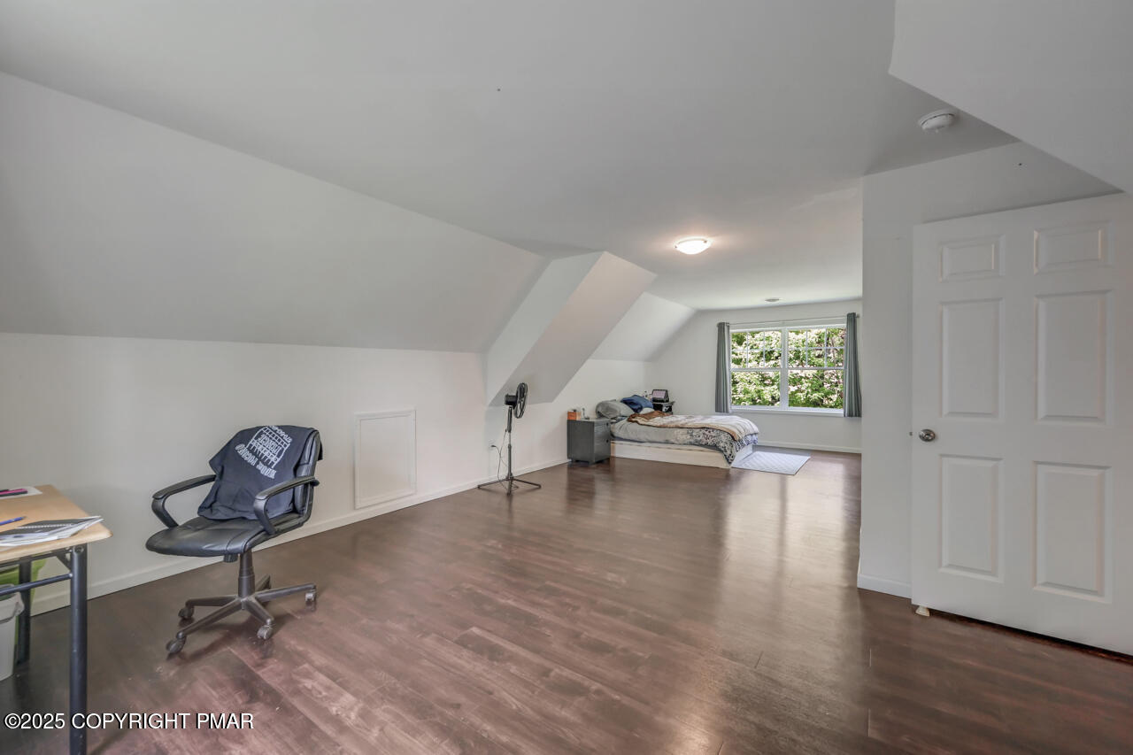 207 Game Lane Blakeslee, PA 18610 - Photo 47 of 55 a view of a workspace with furniture and a window