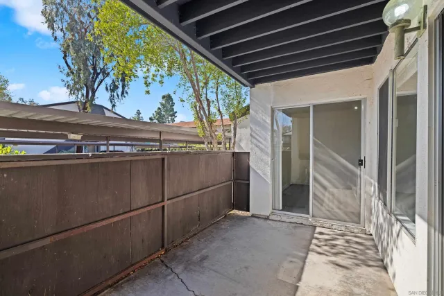 a view of a door of the house