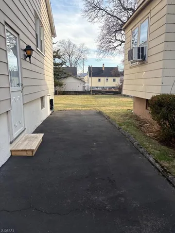 a view of a street with houses