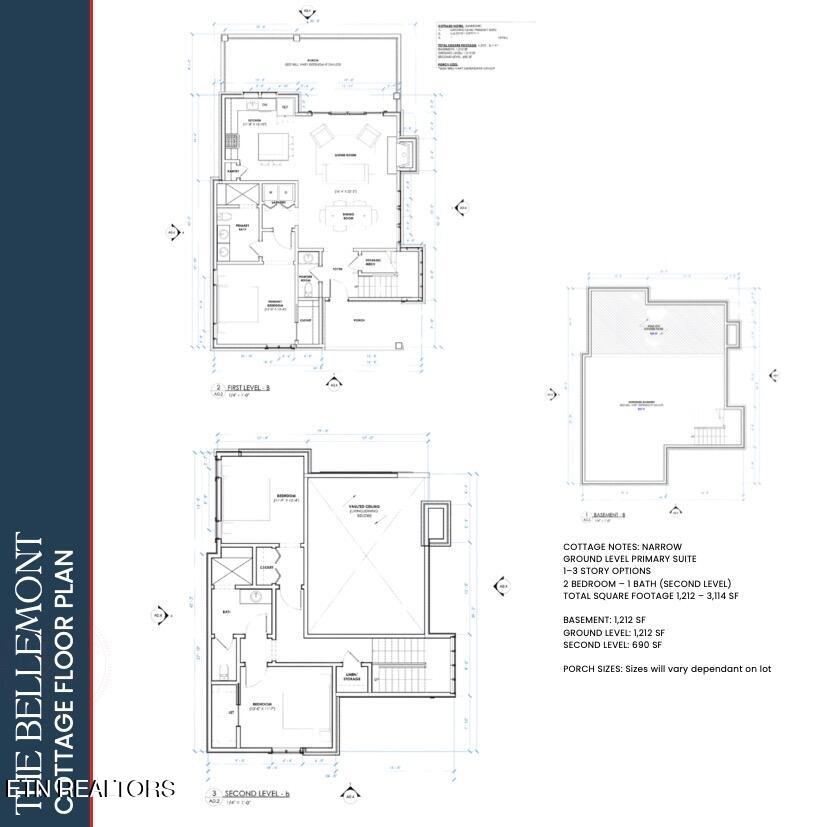 Lot 97 Sommet Ridge Tazewell, TN 37879 - Photo 8 of 8 Bellemont Floorplan