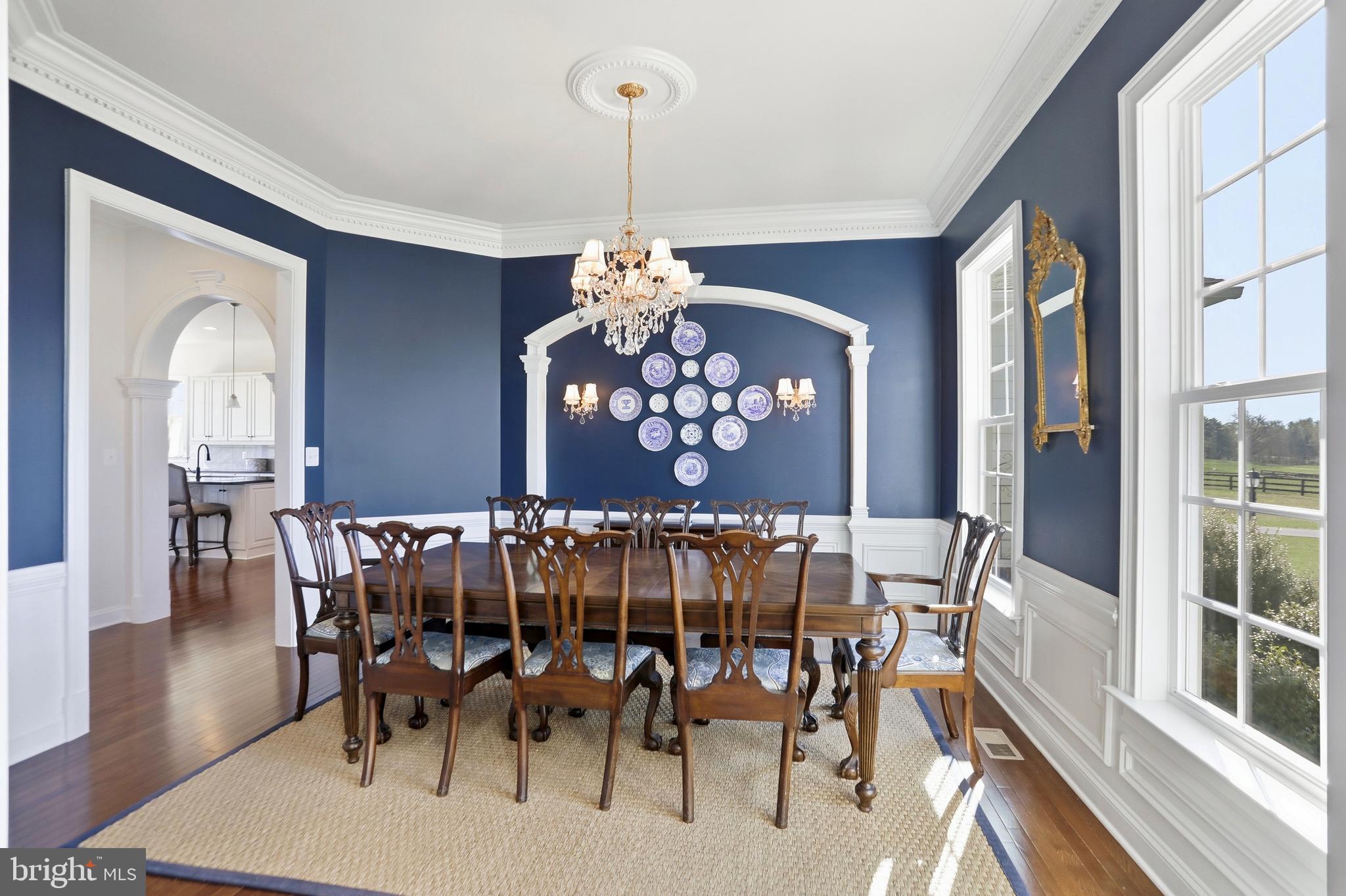 36972 Bridle Ridge Lane Purcellville, VA 20132 - Photo 6 of 44 a view of a dining room with furniture window and wooden floor