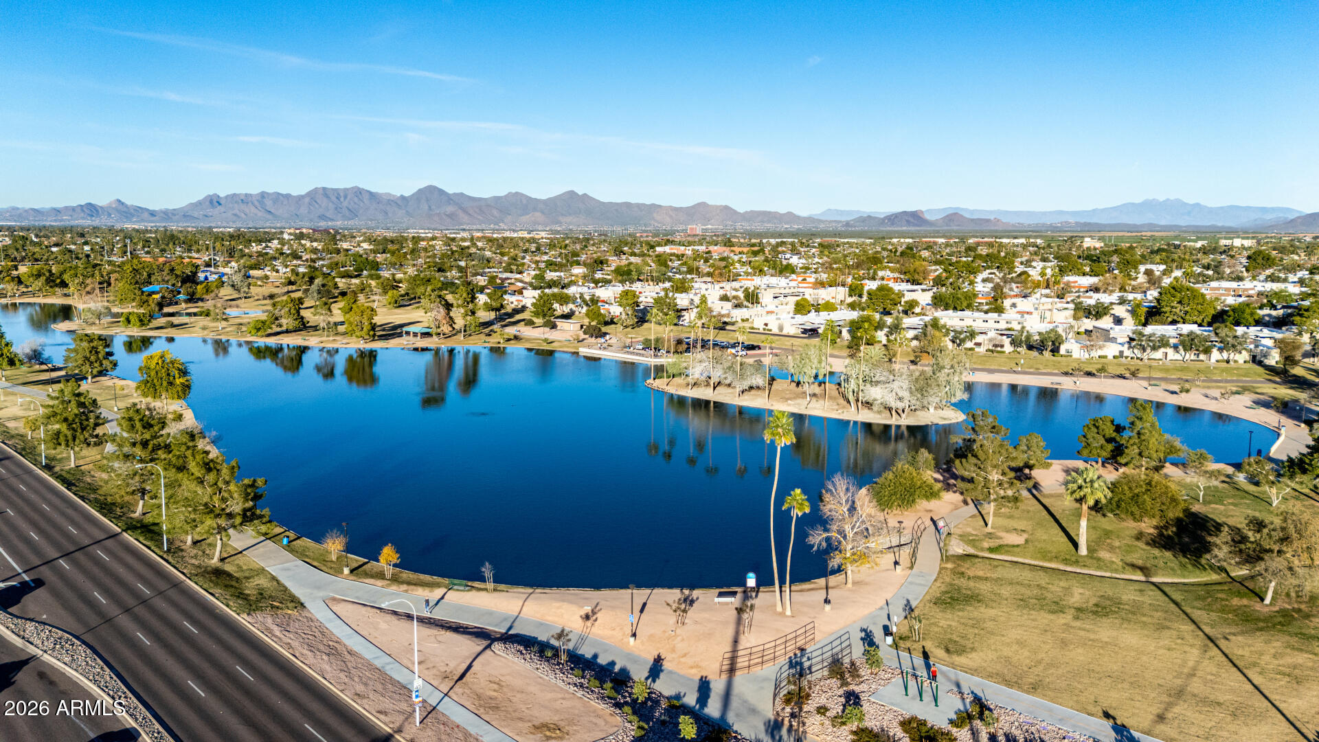 7955 East Chaparral Road, Unit 130 Scottsdale, AZ 85251 - Photo 33 of 38 Chaparral Lake Across the street