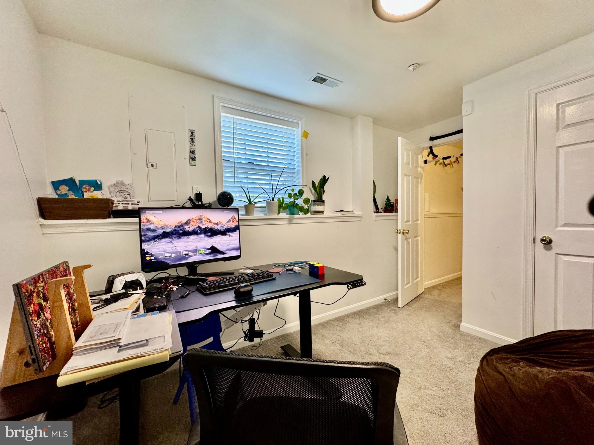 597 Primus Court Frederick, MD 21703 - Photo 27 of 37 Bedroom 4 / office in the basement