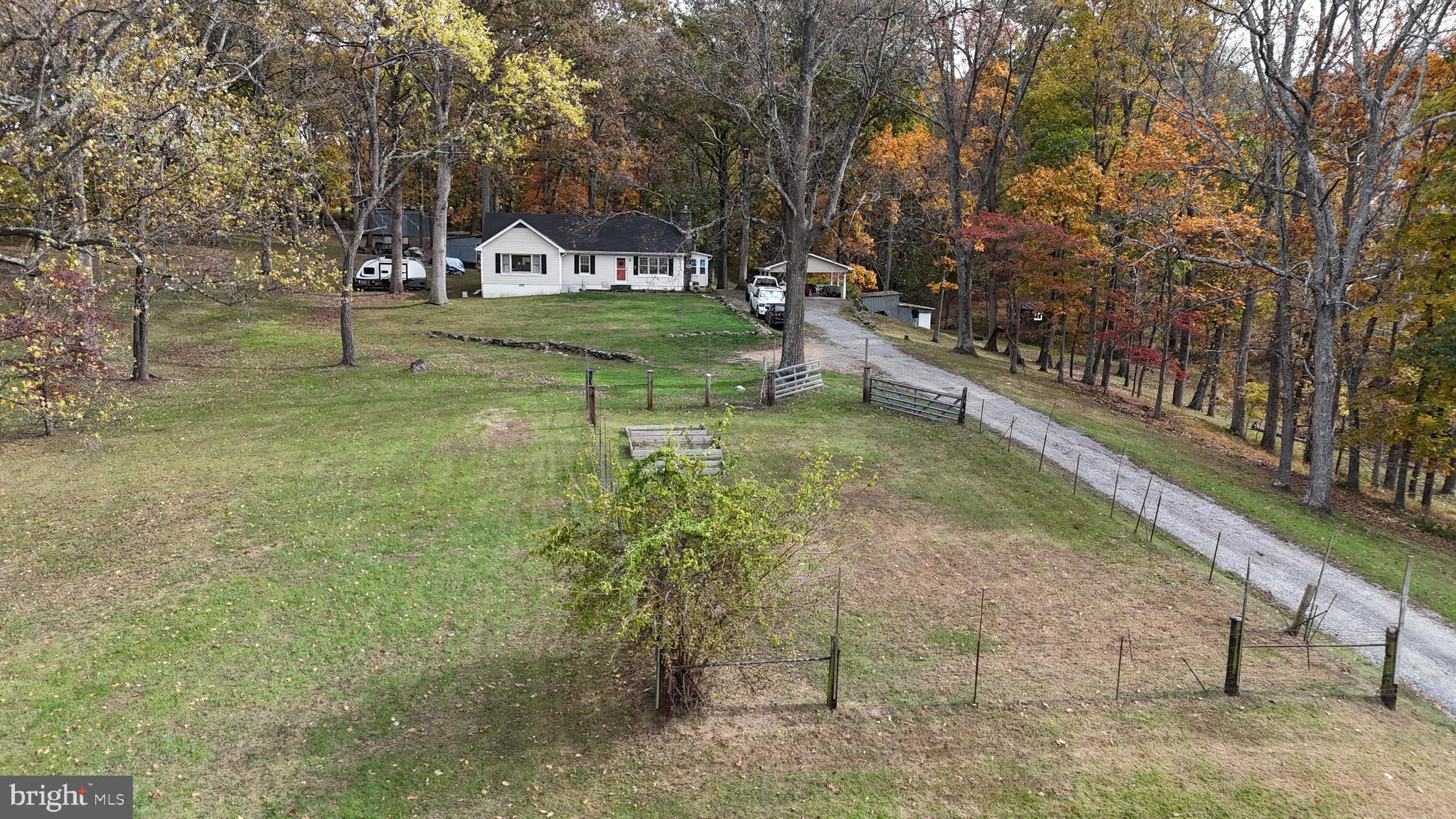 18758 Telegraph Springs Road Purcellville, VA 20132 - Photo 51 of 59 Front Yard Garden Area