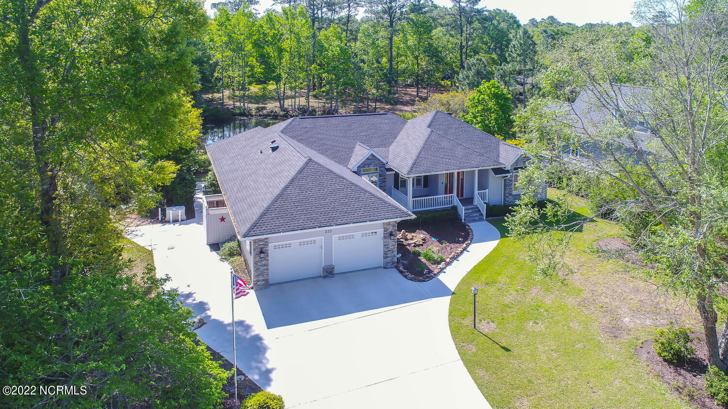 222 Rice Mill Circle Sunset Beach, NC 28468 - Photo 52 of 60 Aerial