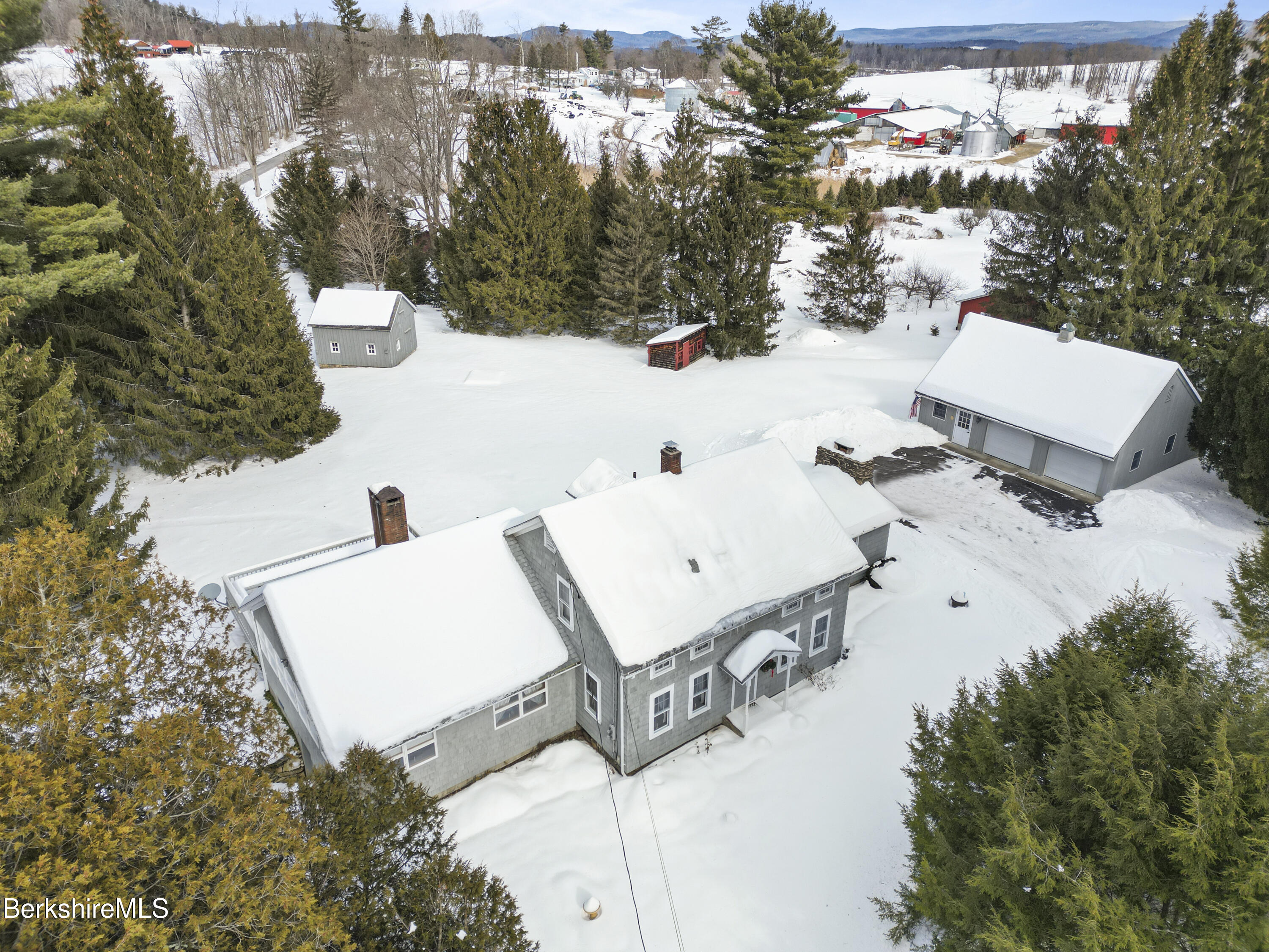 138 Hillsdale Road Egremont, MA 01230 - Photo 27 of 29 900 Aerial View