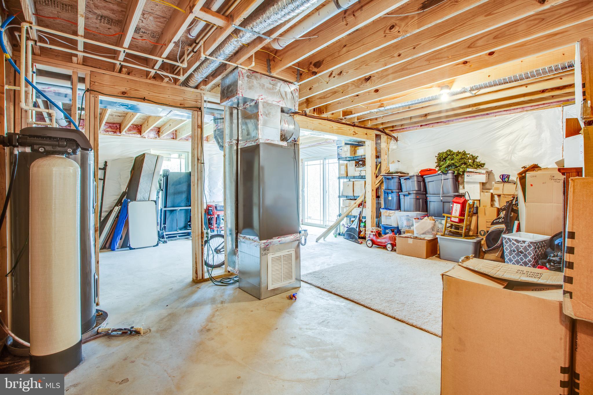 9060 Basil Road King George, VA 22485 - Photo 34 of 53 Spacious Basement w/Sliding Glass doors to outside