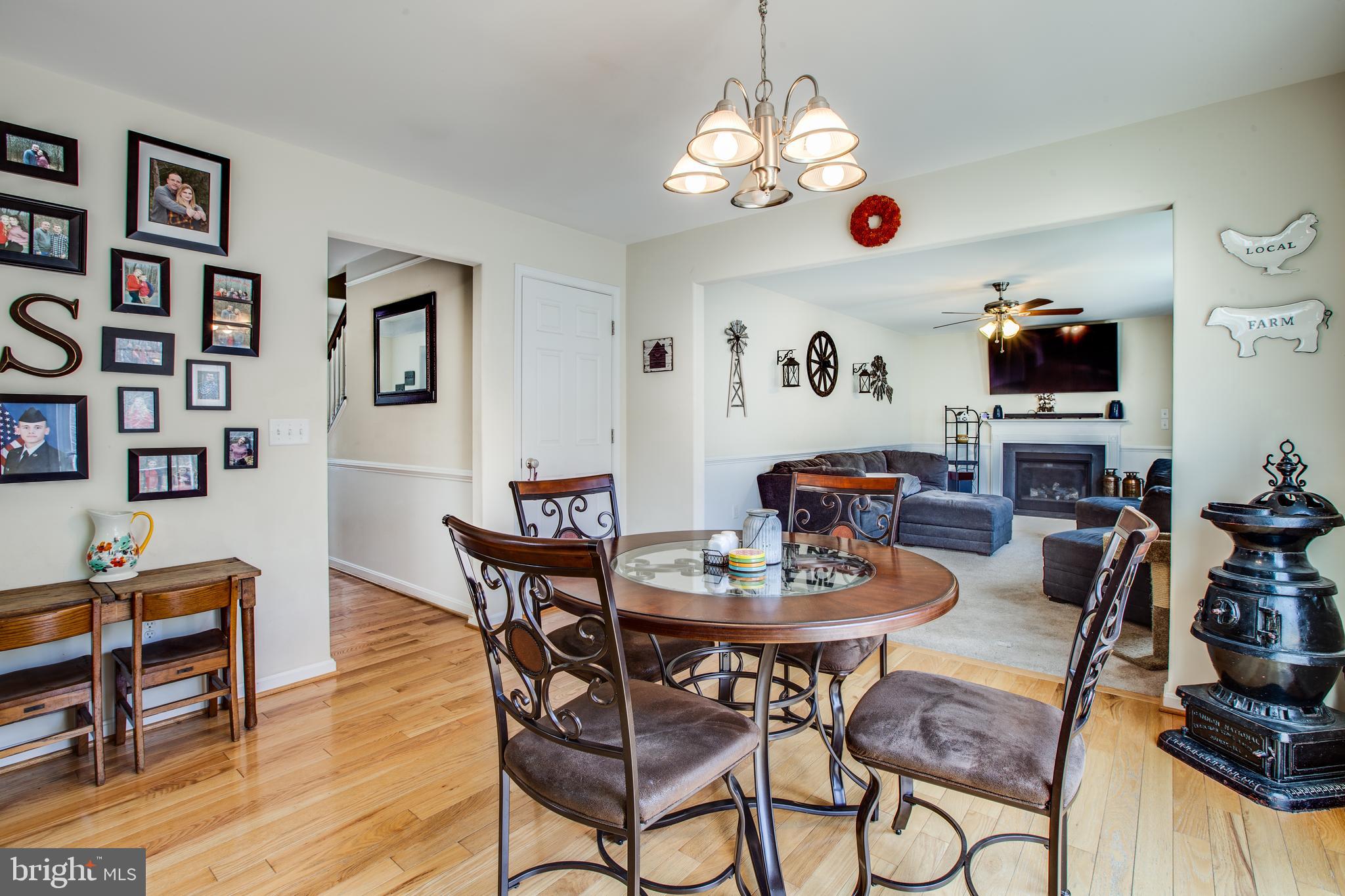 9060 Basil Road King George, VA 22485 - Photo 8 of 53 Kitchen Table space leads to Family Room