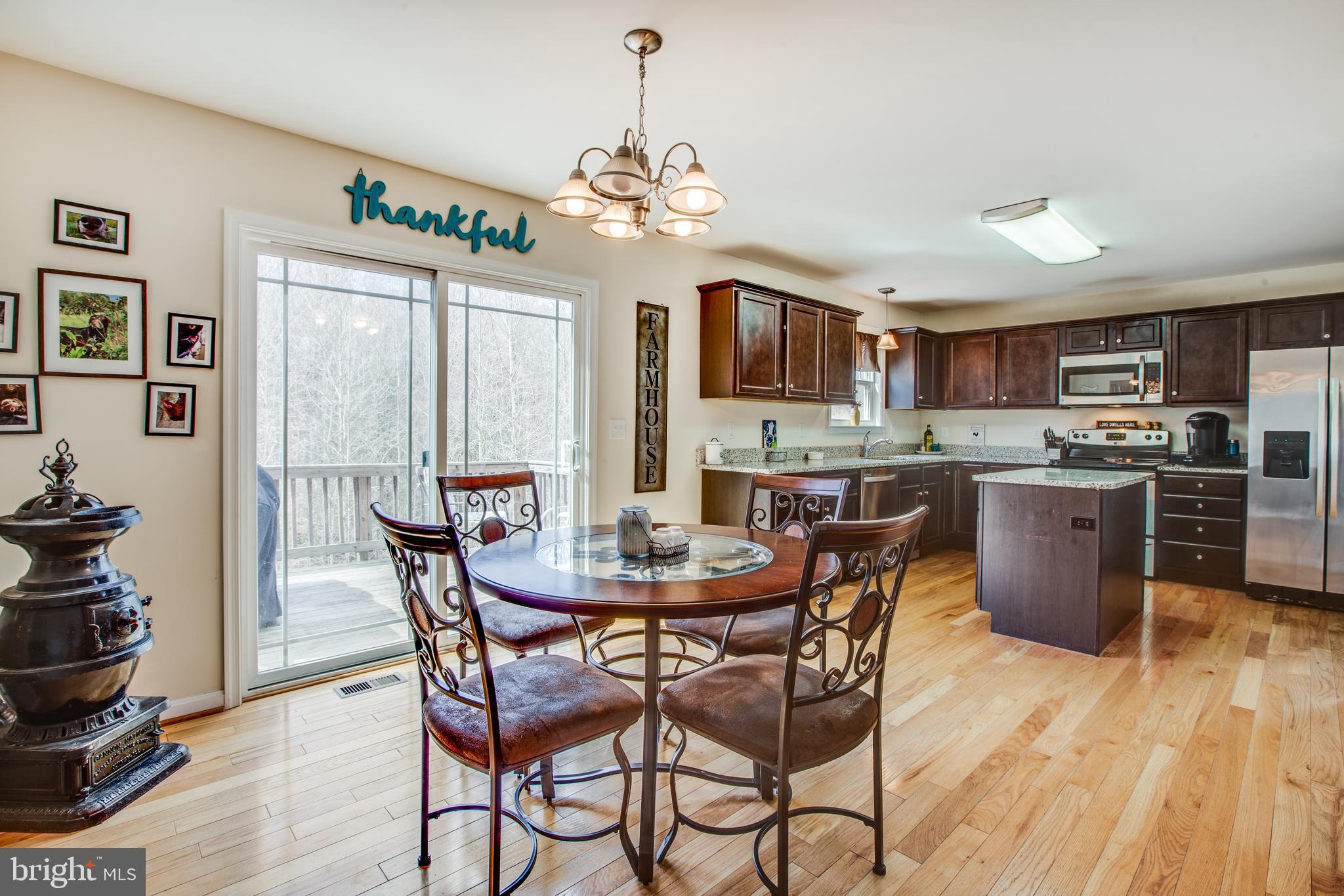 9060 Basil Road King George, VA 22485 - Photo 9 of 53 Breakfast area off kitchen leading to Rear Deck