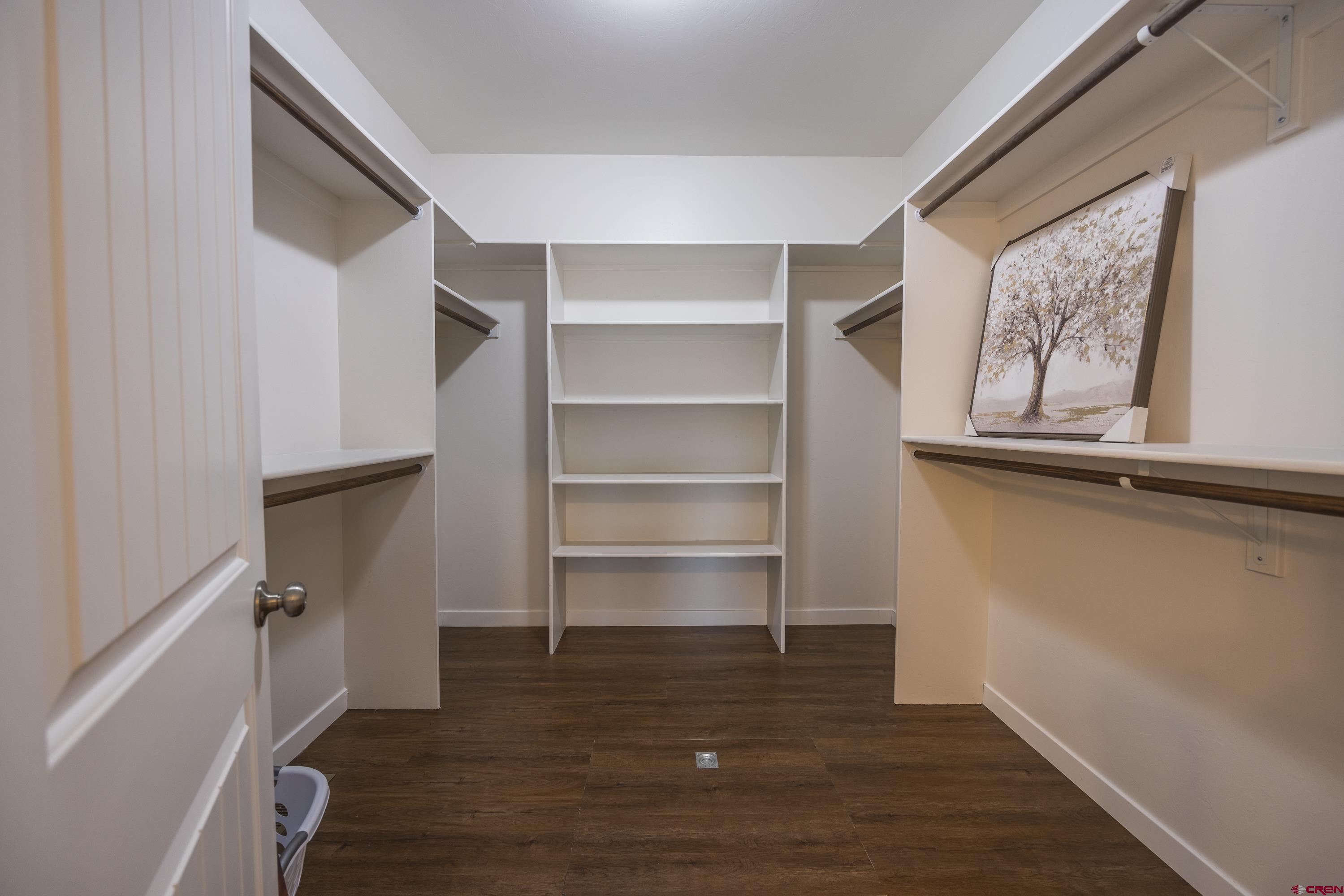 1725 Moonlight Drive Montrose, CO 81401 - Photo 24 of 35 a view of walk in closet with empty racks