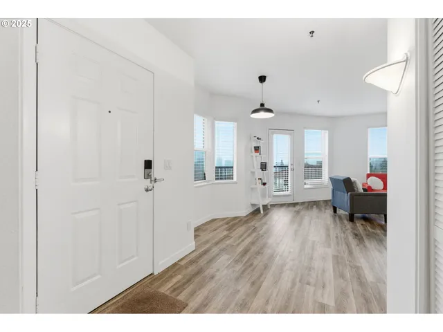 a view of a living room