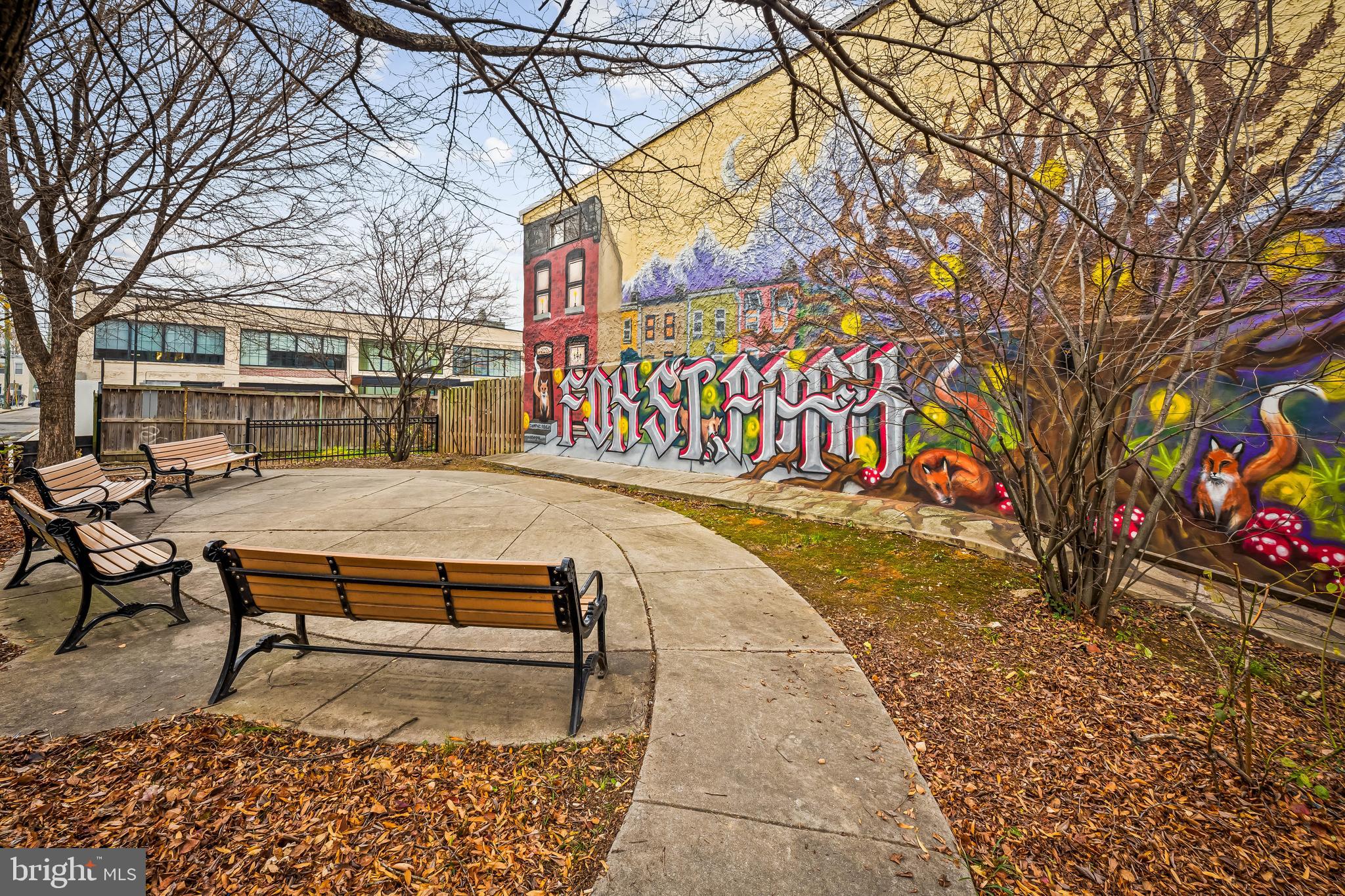 318 West 28th Street Baltimore, MD 21211 - Photo 30 of 34 Pocket park at corner