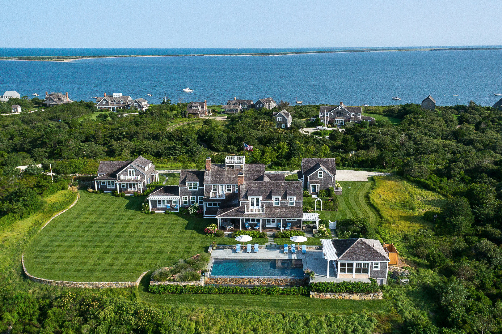 68 Pocomo Road Nantucket, MA 02554 - Photo 6 of 43 Deeded path to Wauwinet harbor across Pocomo Rd.