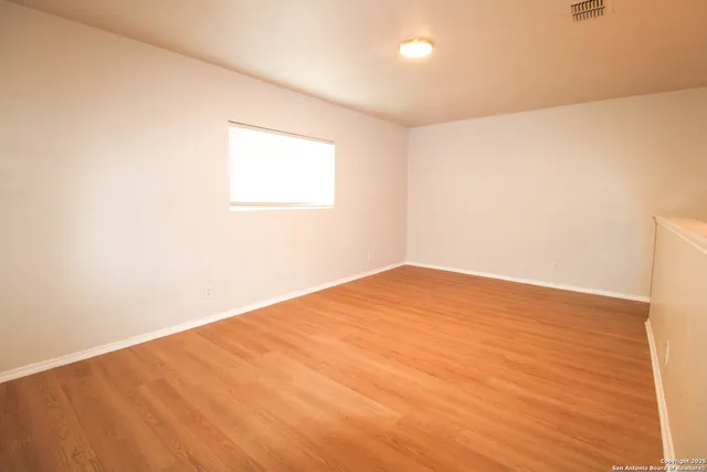 a view of empty room