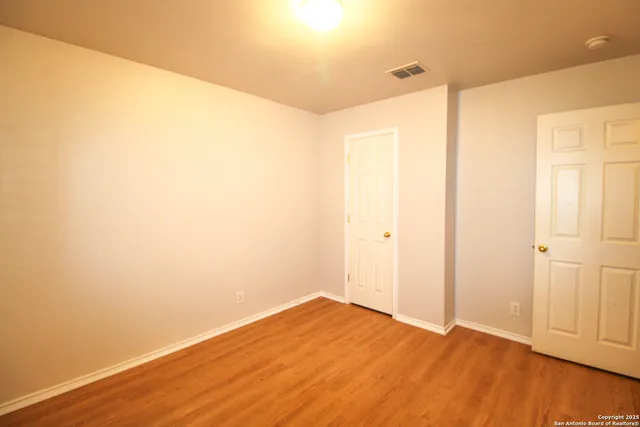 a view of empty room
