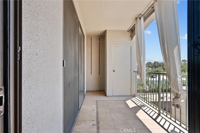 a view of front door of house