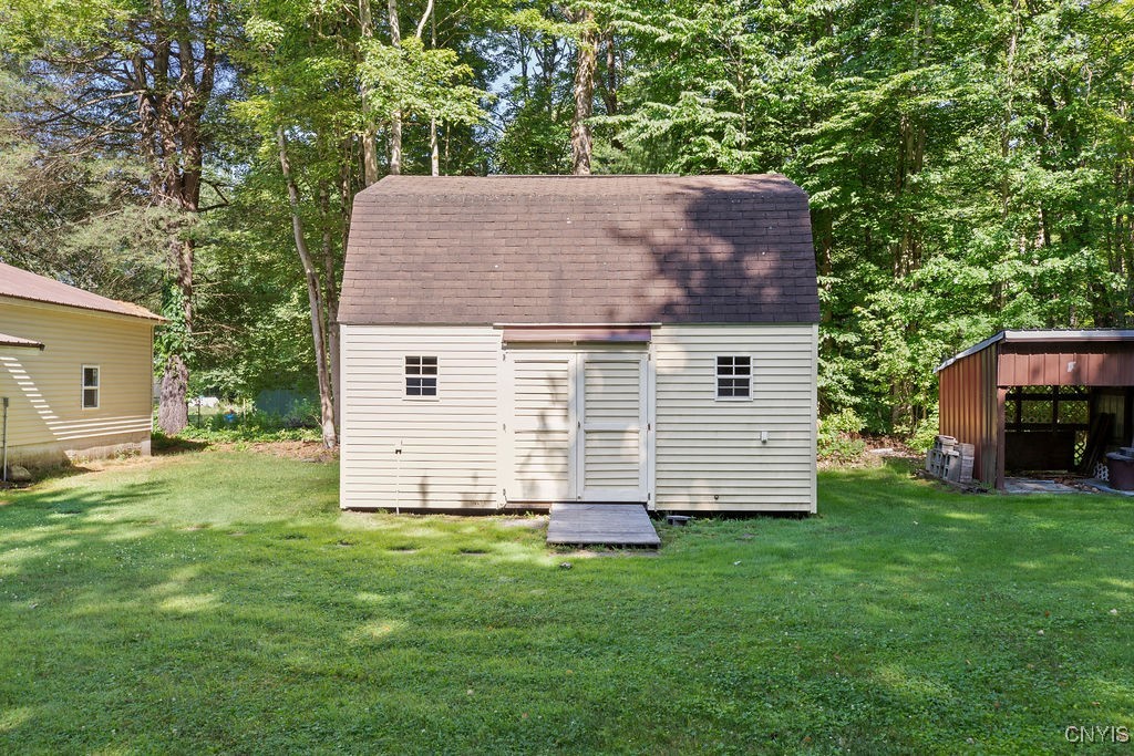 94 Avery Road Constantia, NY 13044 - Photo 32 of 35 20' x 16' x 15' shed with upstairs & electric