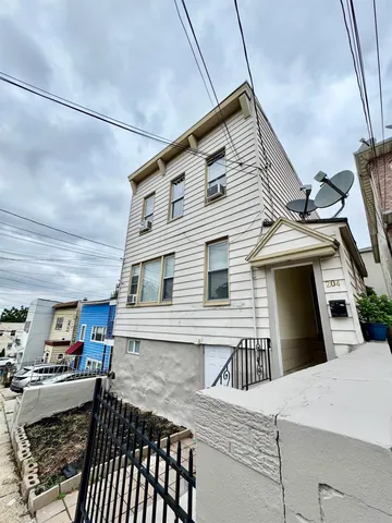 a view of a house with a door