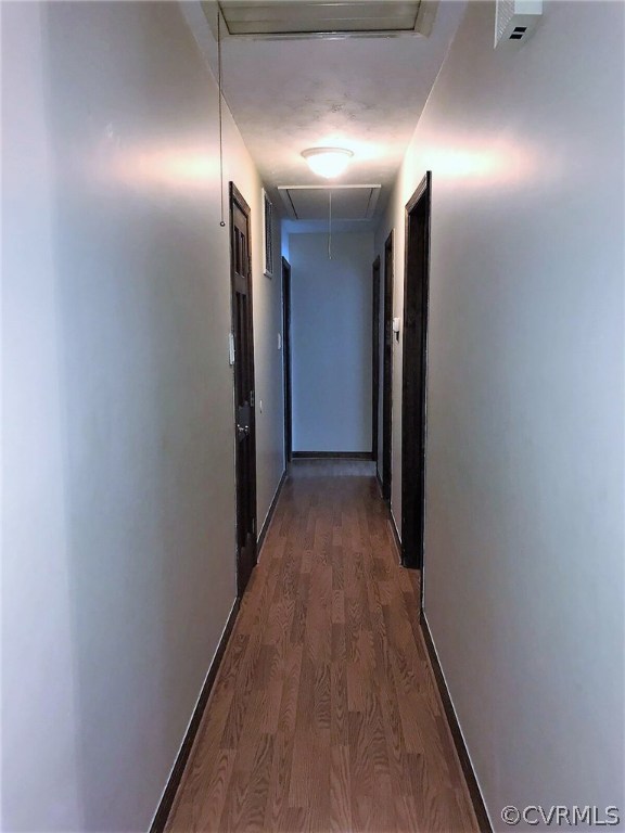 16031 Tri Gate Road Chester, VA 23831 - Photo 10 of 17 a view of a hallway with wooden floor