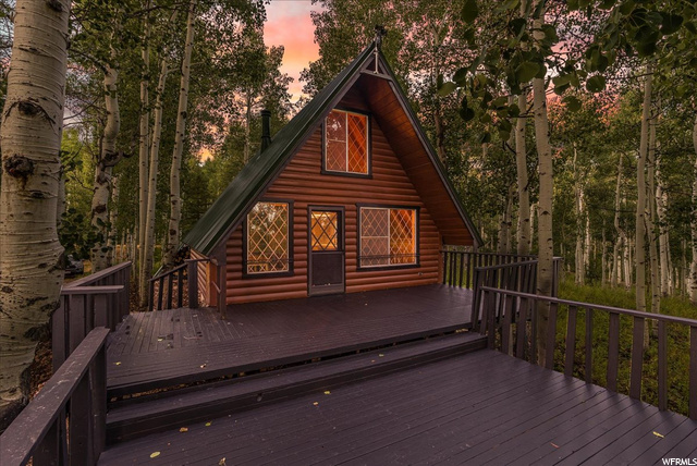 Undisclosed Address Heber City, UT 84032 - Photo 1 of 1 View of deck at dusk