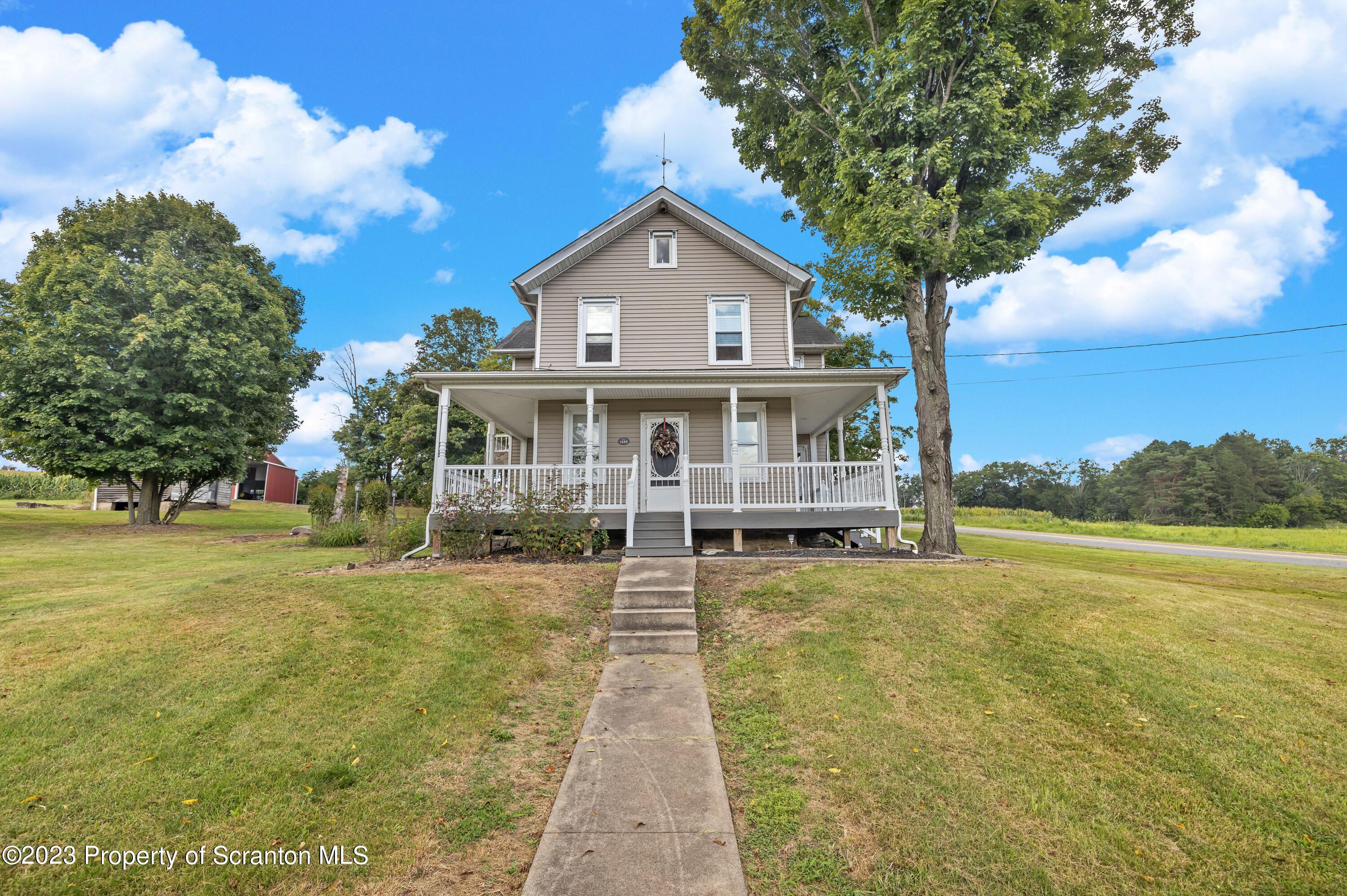 503 Hill Road Shickshinny, PA 18655 - Photo 1 of 62 a view of a house with a yard