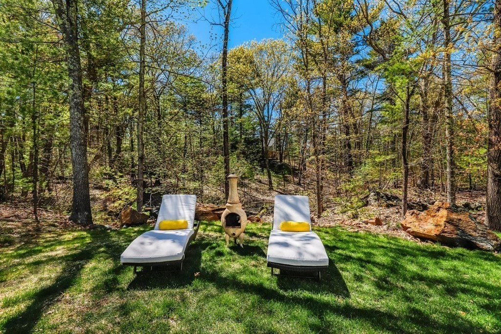 2 Budnick Way Boxford, MA 01921 - Photo 33 of 41 a view of a yard with furniture