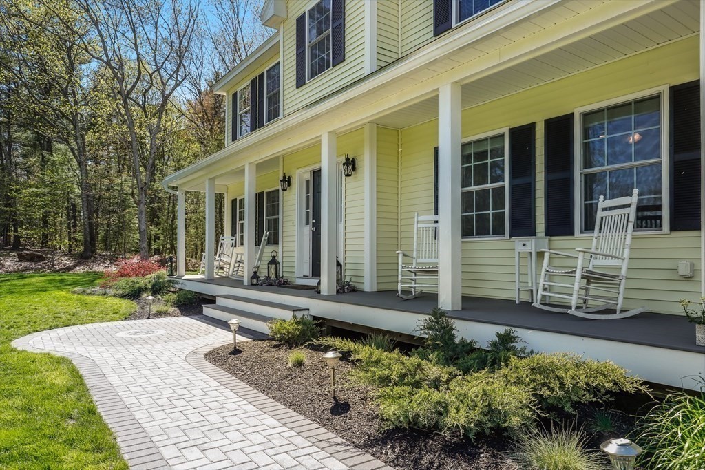 2 Budnick Way Boxford, MA 01921 - Photo 36 of 41 front view of a house with a yard