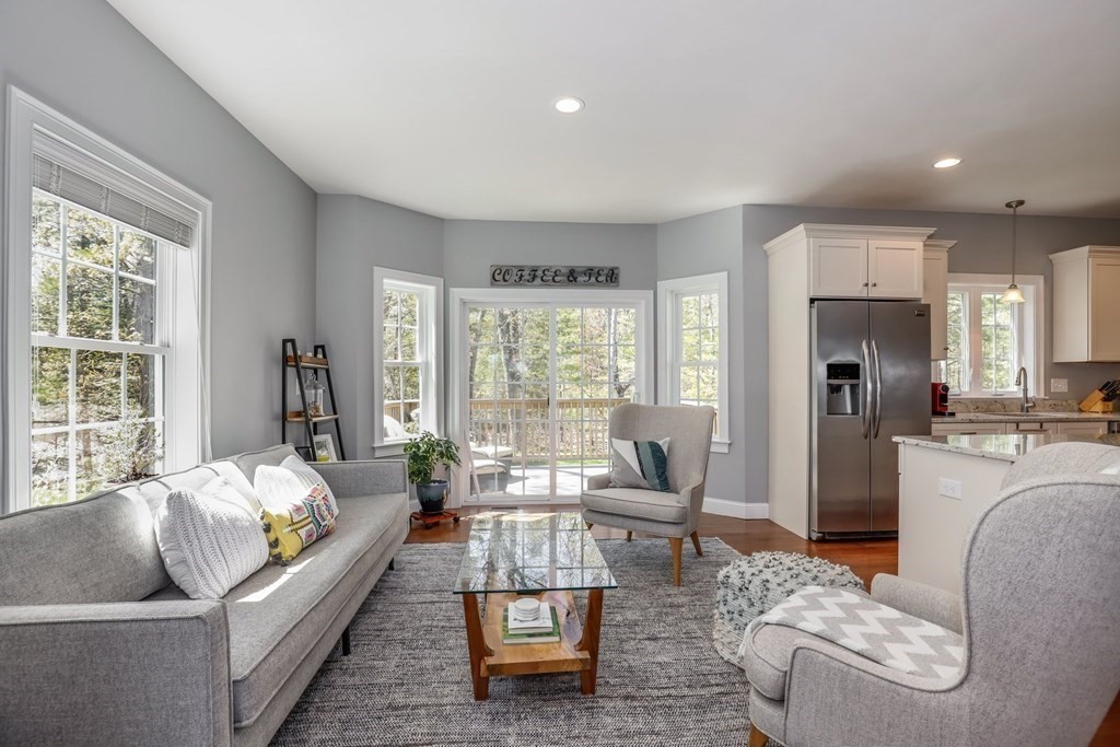 2 Budnick Way Boxford, MA 01921 - Photo 5 of 41 a living room with furniture and a large window