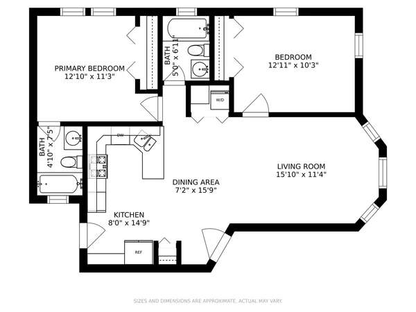 $1,800 | 6301 North Richmond Street, Unit 2, Chicago, IL 60659