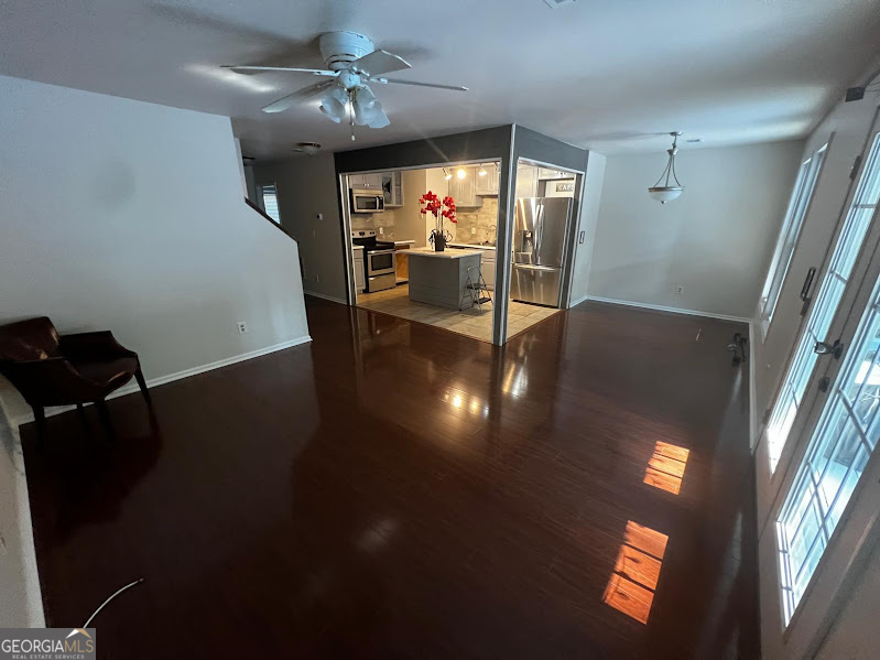 885 Patterns Drive Mableton, GA 30126 - Photo 6 of 22 a view of a livingroom with furniture wooden floor and chandelier