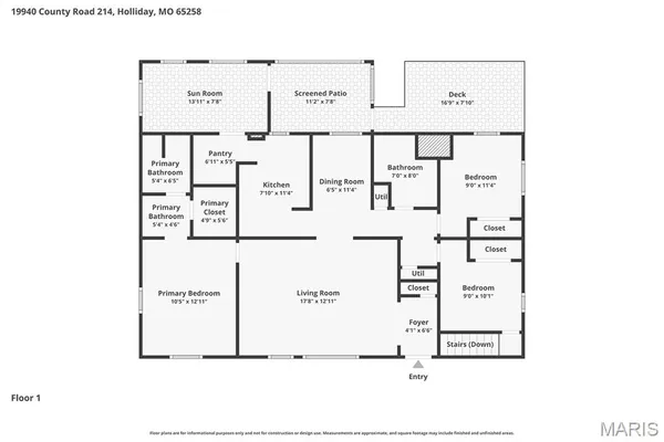 $225,000 | 19940 Monroe Road 214, Holliday, MO 65258