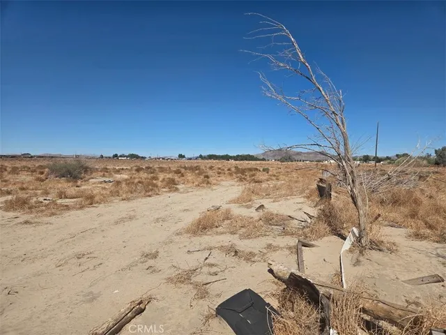 a view of a house with a dry yard