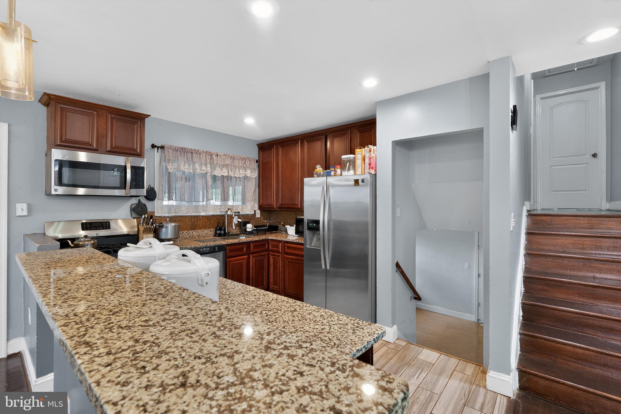 5909 Charnwood Road Catonsville, MD 21228 - Photo 13 of 31 Modern kitchen with elegant finishes.