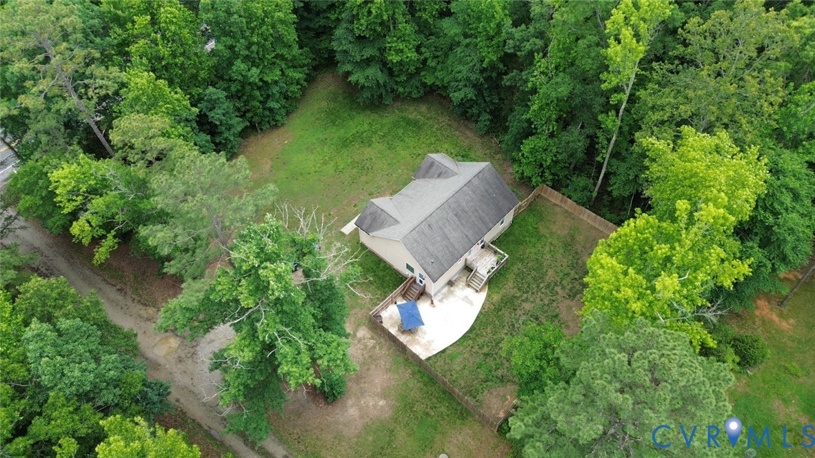 2406 Emanuel Church Road Powhatan, VA 23139 - Photo 48 of 48 Single-story residence featuring a gray shingle ro