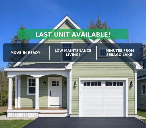 $539,000 | 3 Cortland Place, Unit 8, Standish, ME 04084