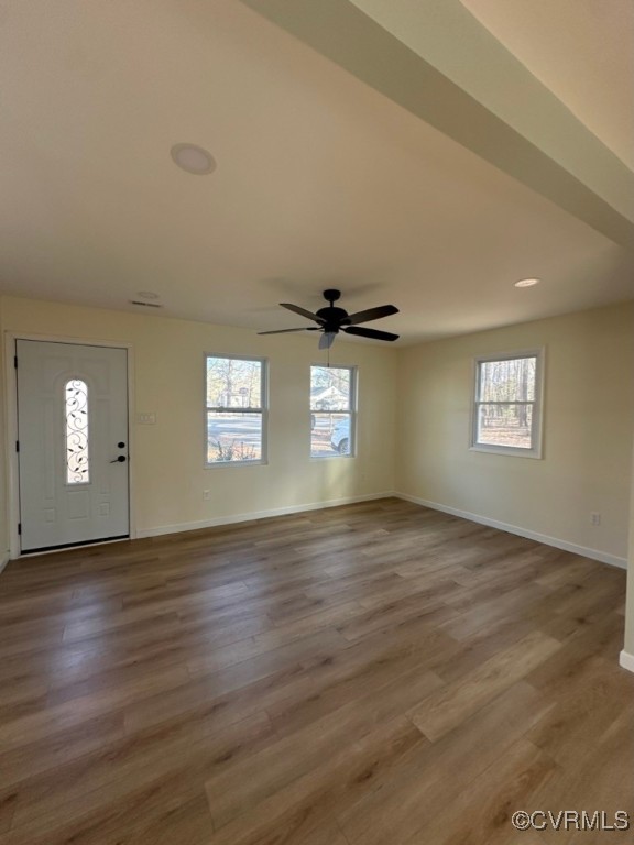 15810 Saddlebrook Road Chesterfield, VA 23838 - Photo 5 of 9 an empty room with wooden floor and windows