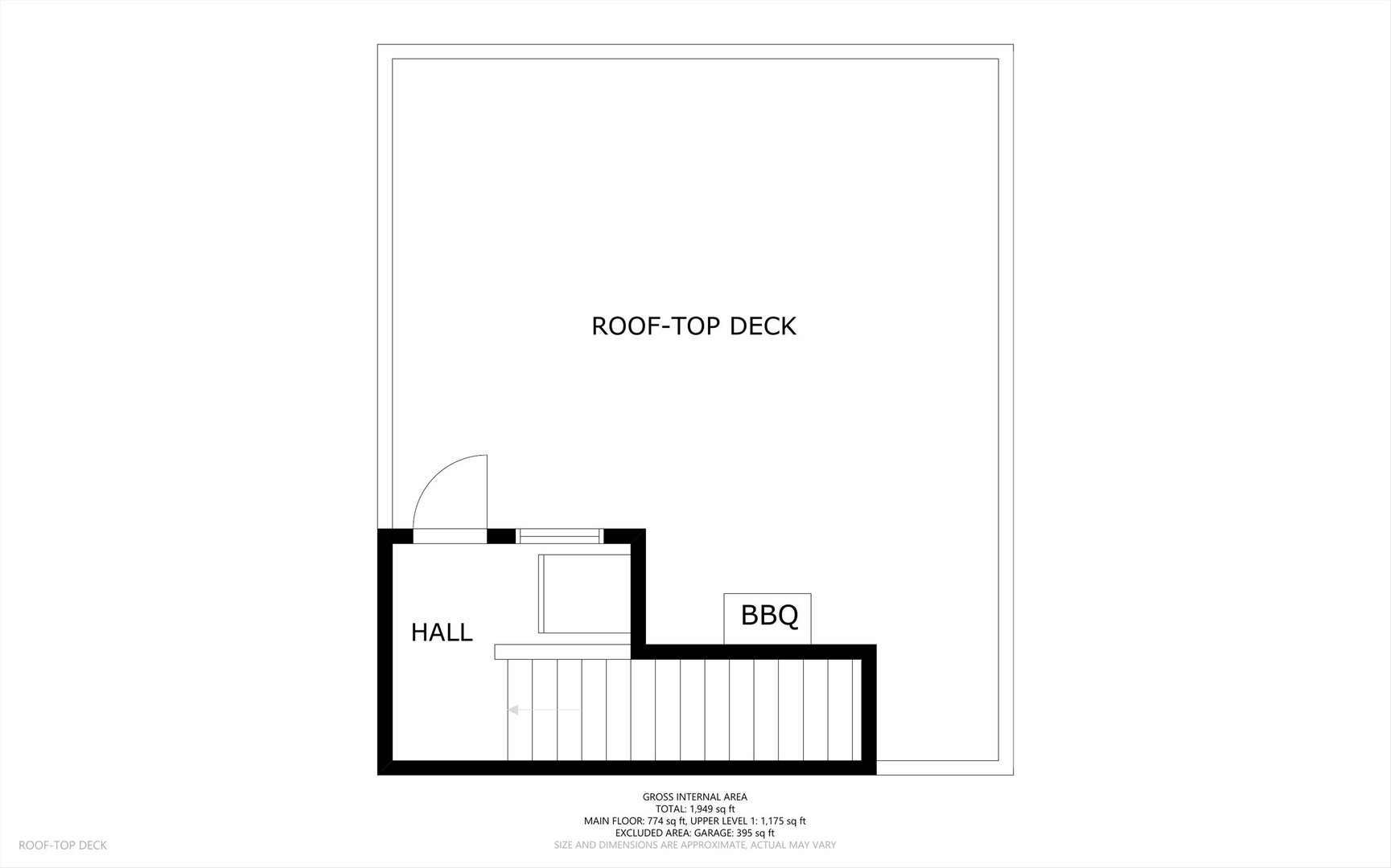 459 West Hobbie Street Chicago, IL 60610 - Photo 46 of 47 a picture of a room with a white wall and a picture