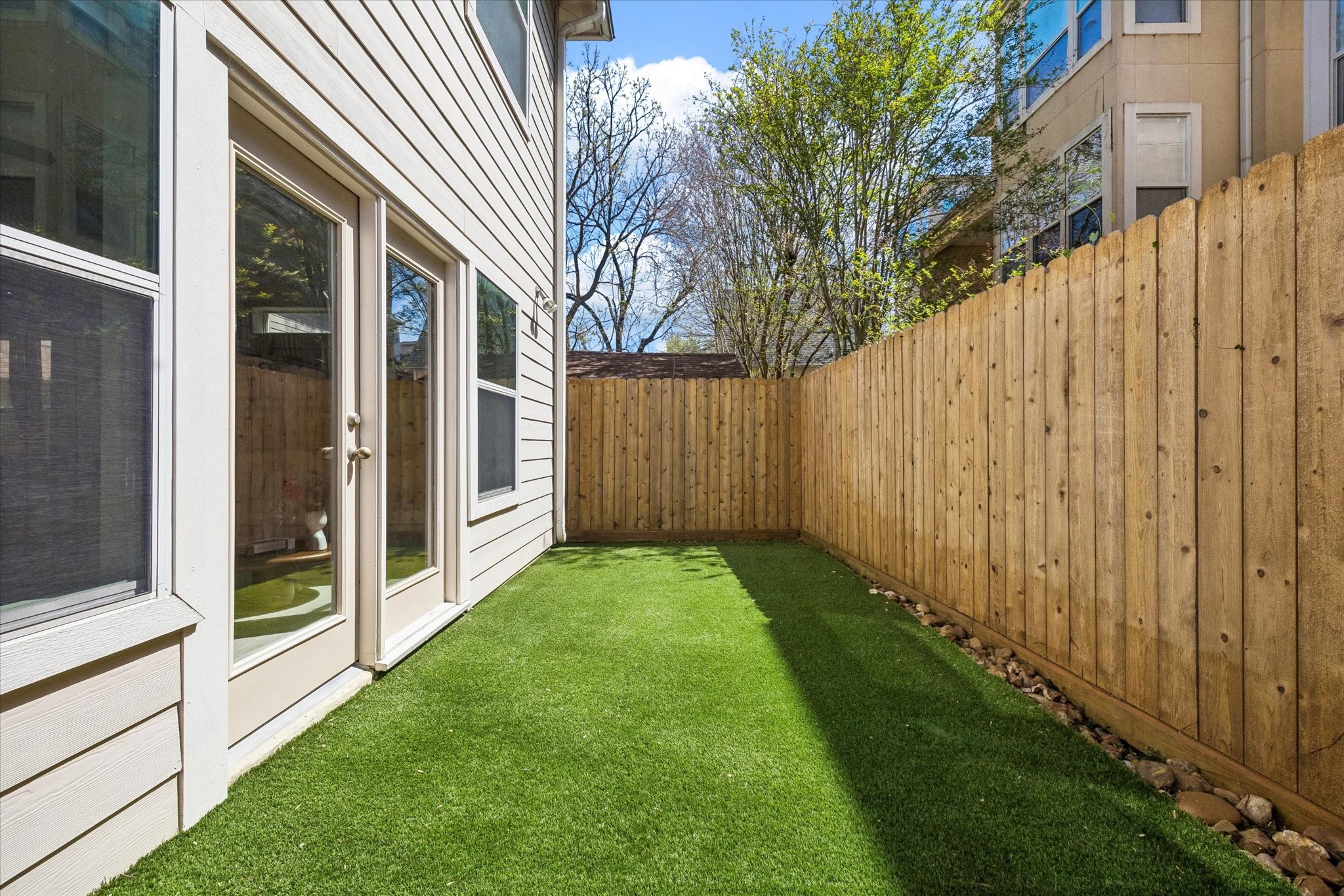 4123 Childress Street, Unit A Houston, TX 77005 - Photo 18 of 18 Outdoor turfed green space