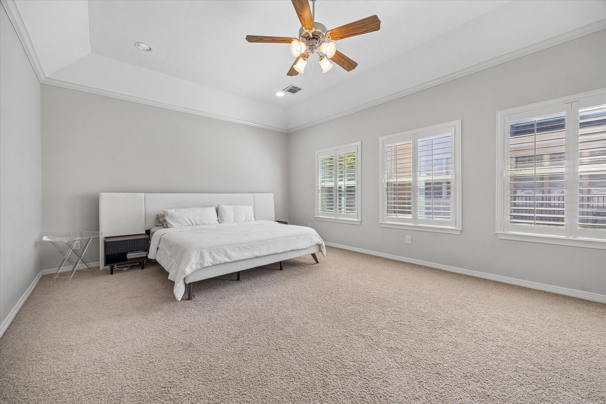4123 Childress Street, Unit A Houston, TX 77005 - Photo 10 of 18 Primary bedroom on second floor with tons of space!