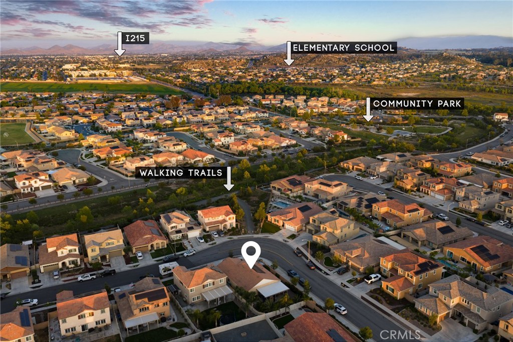 29981 Western Front Drive Menifee, CA 92584 - Photo 53 of 74 an aerial view of a city