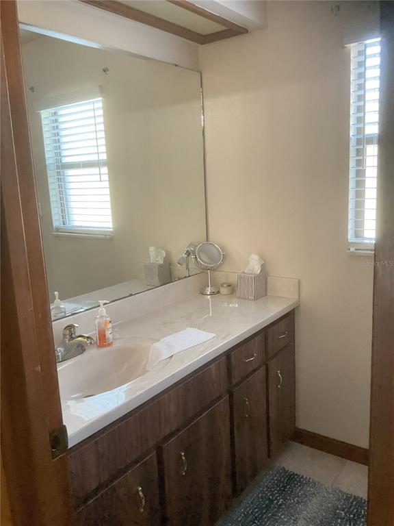 17005 Arrowhead Boulevard Winter Garden, FL 34787 - Photo 9 of 53 a bathroom with a sink and a mirror